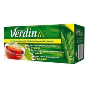 Verdin FIX x 20 sachets, indigestion problems, constipation, acid reflux, ibs, heartburn