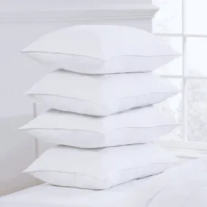 WHITE PILLOW SET 5-PCS