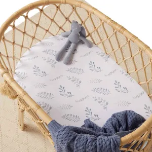 Wild Fern Organic Bassinet Sheet / Change Pad Cover
