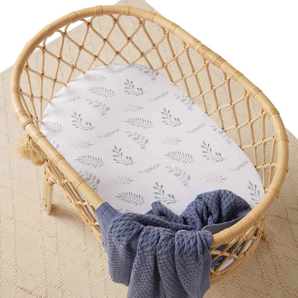 Wild Fern Organic Bassinet Sheet / Change Pad Cover