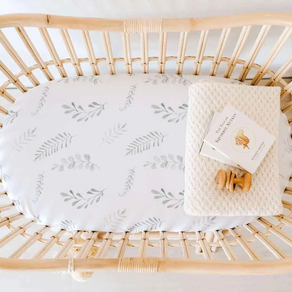 Wild Fern Organic Bassinet Sheet / Change Pad Cover