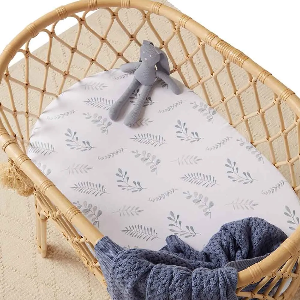 Wild Fern Organic Bassinet Sheet / Change Pad Cover